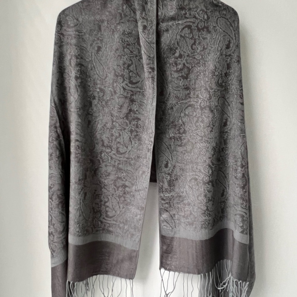 New!! Gray pashmina